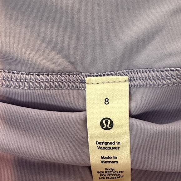 Lululemon athletica Lavender Pace Rival MR skirt - Picture 2 of 7